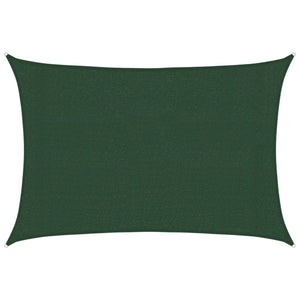 Vela Parasole 160 g/m² Verde Scuro 3x5 m in HDPE 311459