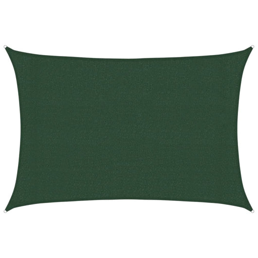 Vela Parasole 160 g/m² Verde Scuro 3x5 m in HDPE 311459