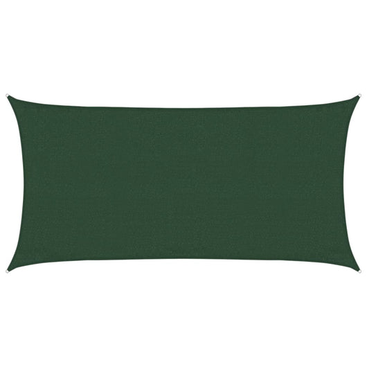 Vela Parasole 160 g/m² Verde Scuro 3x6 m in HDPE