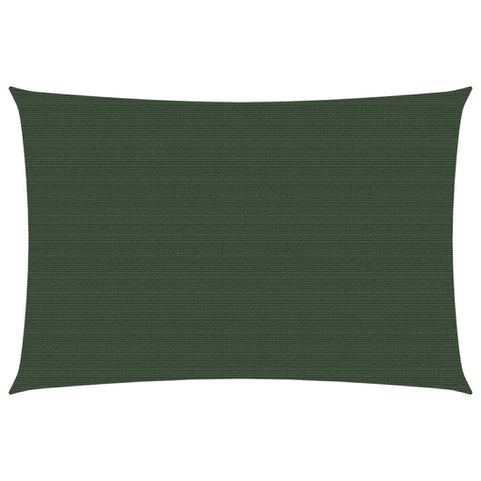 Vela in tessuto per ombrellone 160 g/m² HDPE 3,5 x 4,5 m verde scuro 02_0009416