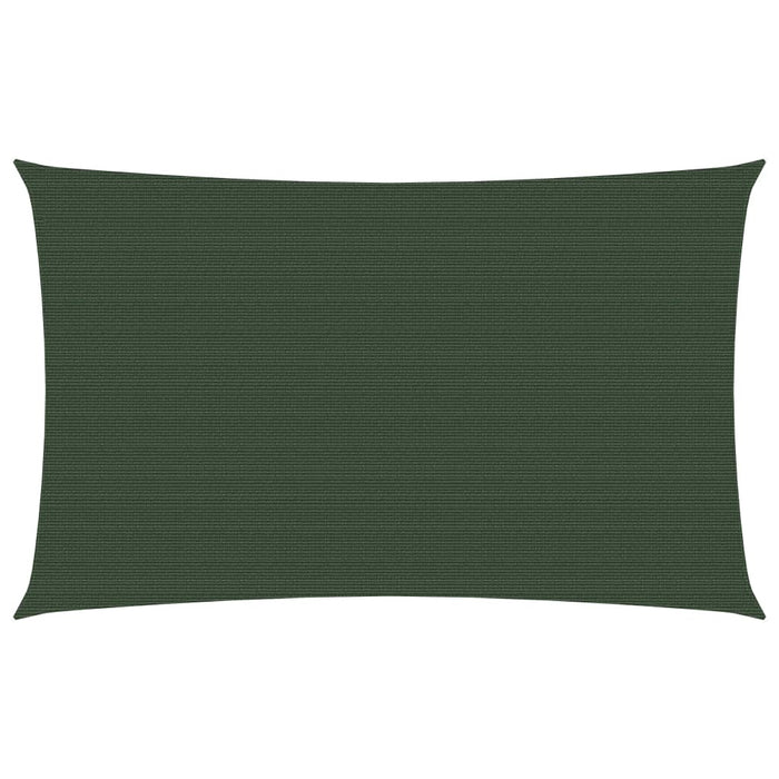 Vela ombreggiante 160 g/m² verde scuro 3,5 x 5 m HDPE 02_0009417