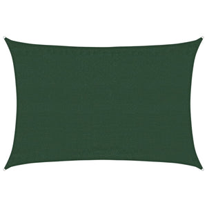 Vela Parasole 160 g/mÂ² Verde Scuro 3,5x5 m in HDPE
