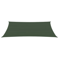 Vela ombreggiante 160 g/m² verde scuro 3,5 x 5 m HDPE 02_0009417