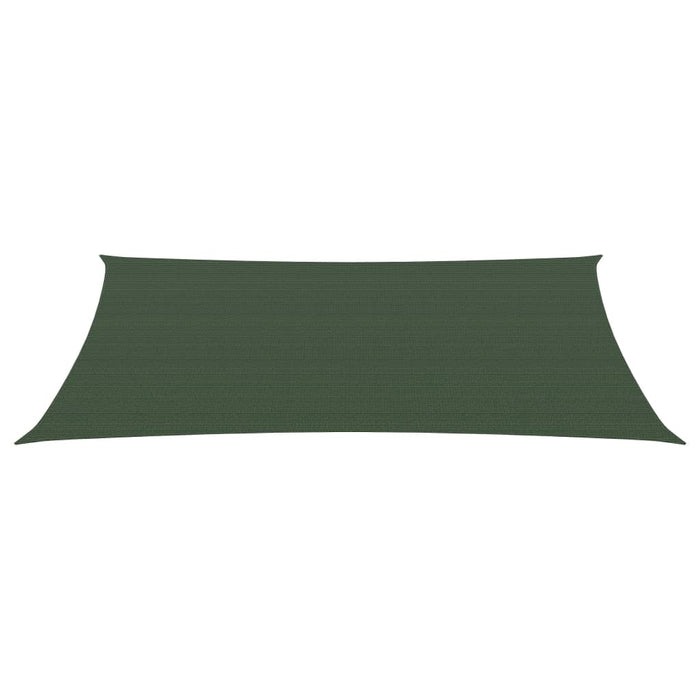 Vela ombreggiante 160 g/m² verde scuro 3,5 x 5 m HDPE 02_0009417