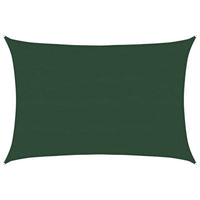 Vela Parasole 160 g/m² Verde Scuro 5x7 m in HDPE