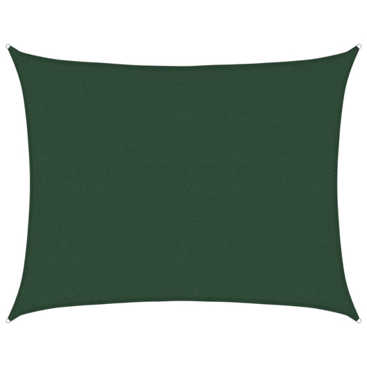 Vela Parasole 160 g/m² Verde Scuro 6x7 m in HDPE