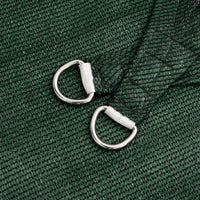 Vela Parasole 160 g/m² Verde Scuro 6x7 m in HDPE 311469