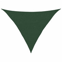 Vela Parasole 160 g/m² Verde Scuro 2,5x2,5x3,5 m in HDPE 311471
