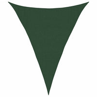 Vela Parasole 160 g/mÂ² Verde Scuro 3x4x4 m in HDPE