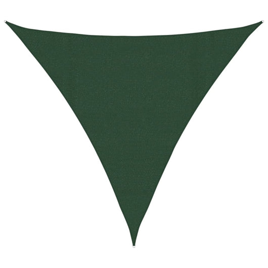 Vela Parasole 160 g/m² Verde Scuro 4x4x4 m in HDPE 311478