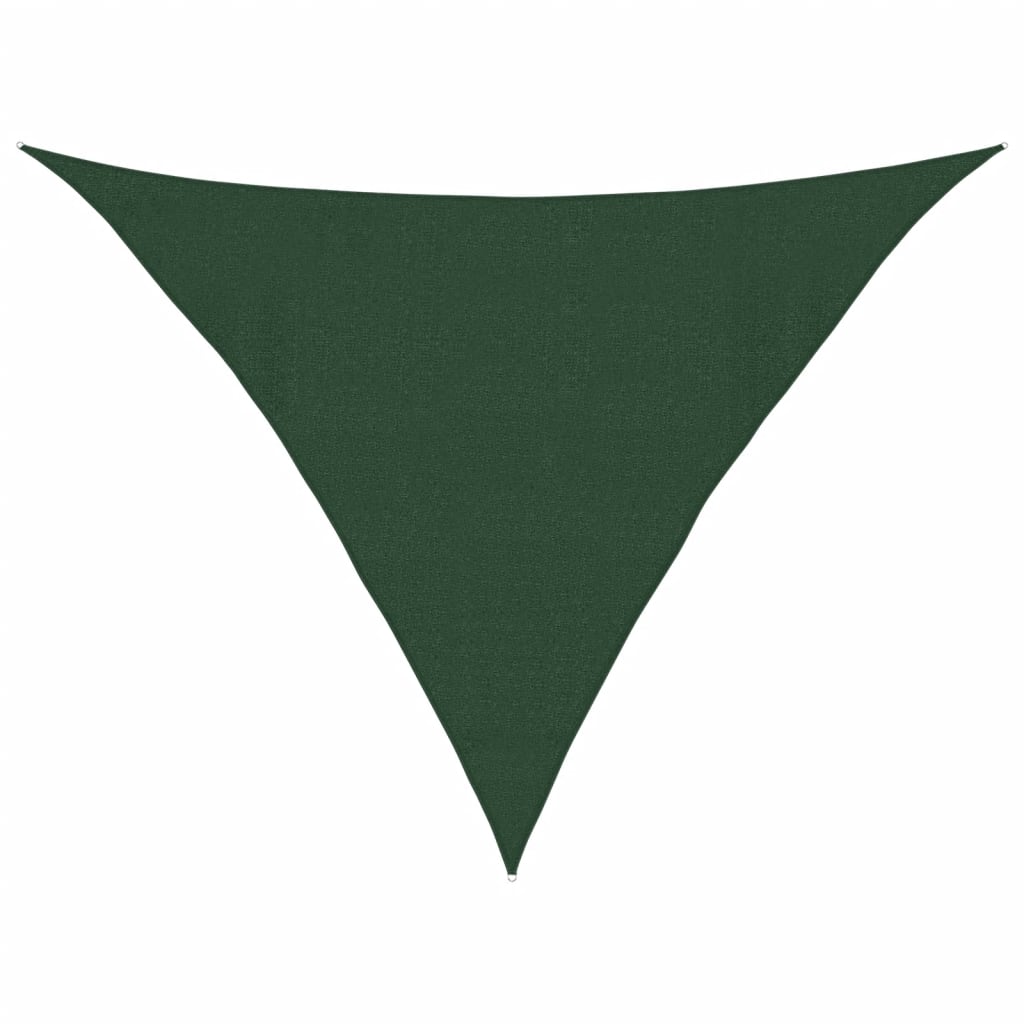 Vela Parasole 160 g/mÂ² Verde Scuro 4x4x5,8 m in HDPE