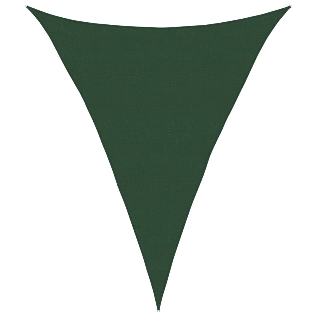 Vela Parasole 160 g/mÂ² Verde Scuro 5x6x6 m in HDPE