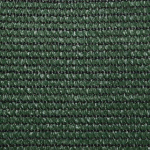 Vela Parasole 160 g/m² Triangolare Verde Scuro 6x6x6 m in HDPE 311487