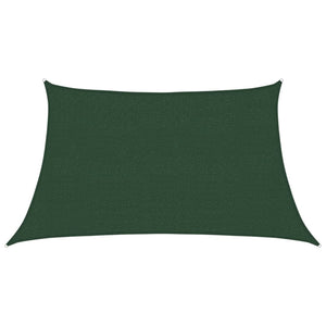 Vela Parasole 160 g/m² Verde Scuro 3/4x2 m in HDPE 311488