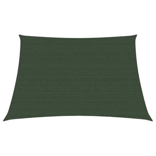 Vela ombreggiante 160 g/m² 3/4 x 2 m HDPE verde scuro 02_0009420