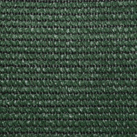 Vela Parasole 160 g/m² Verde Scuro 3/4x2 m in HDPE 311488
