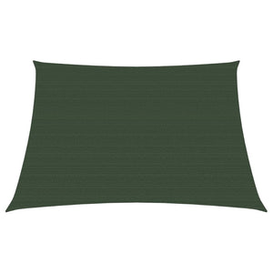 Vela in tessuto parasole 160 g/m² HDPE 3/4 x 3 m verde scuro 02_0009421