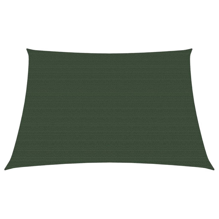 Vela in tessuto parasole 160 g/m² HDPE 3/4 x 3 m verde scuro 02_0009421