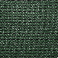 Vela Parasole 160 g/m² Verde Scuro 3/4x3 m in HDPE 311489