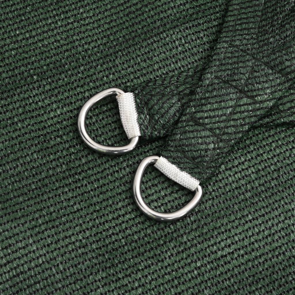 Vela Parasole 160 g/m² Verde Scuro 4/5x4 m in HDPE