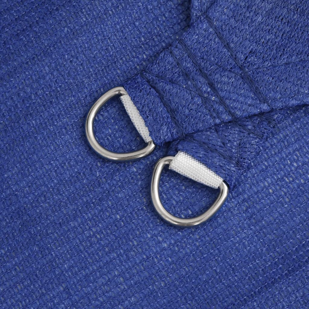 Vela Parasole 160 g/mÂ² Blu 2,5x2,5 m in HDPE