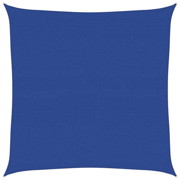 Vela Parasole 160 g/m² Quadrata Blu 7x7 m in HDPE