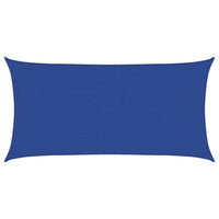Vela Parasole 160 g/m² Rettangolare Blu 2,5x5 m in HDPE 311511