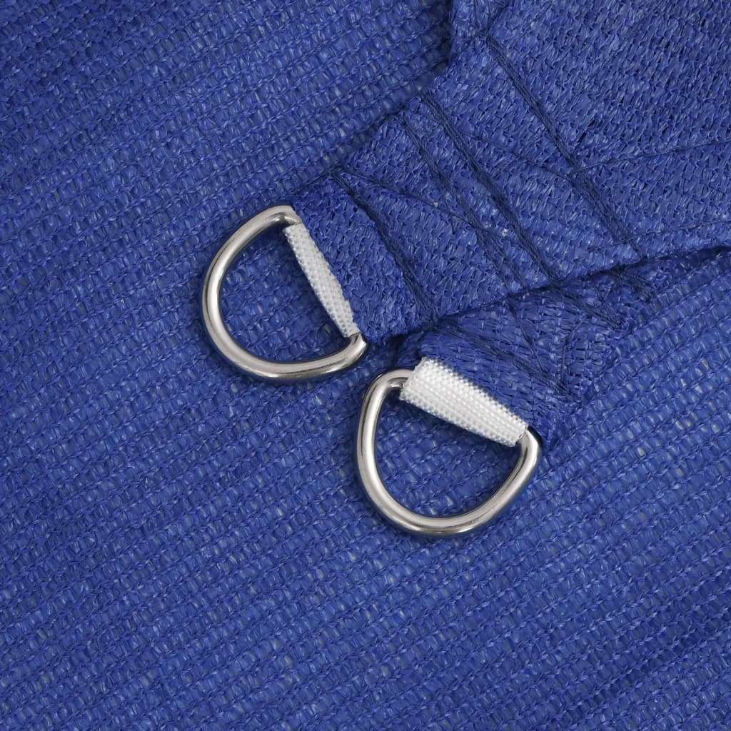 Vela Parasole 160 g/m² Rettangolare Blu 2,5x5 m in HDPE 311511