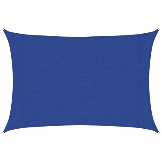 Vela Parasole 160 g/m² Rettangolare Blu 3x4,5 m in HDPE
