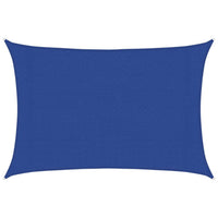 Vela Parasole 160 g/m² Rettangolare Blu 3x5 m in HDPE