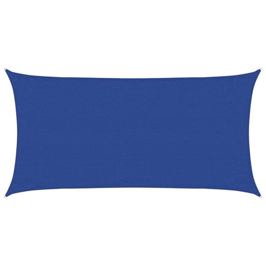 Vela Parasole 160 g/m² Rettangolare Blu 3x6 m in HDPE 311515