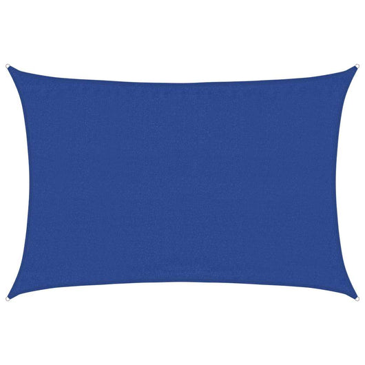 Vela Parasole 160 g/m² Rettangolare Blu 3,5x5 m in HDPE 311517