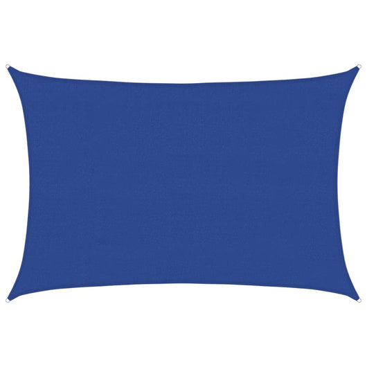 Vela Parasole 160 g/m² Rettangolare Blu 4x6 m in HDPE 311519