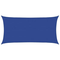 Vela Parasole 160 g/m² Rettangolare Blu 4x7 m in HDPE