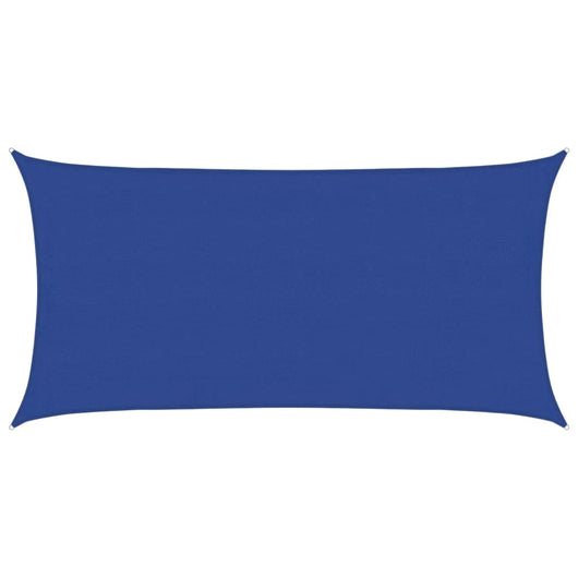 Vela Parasole 160 g/m² Rettangolare Blu 4x7 m in HDPE
