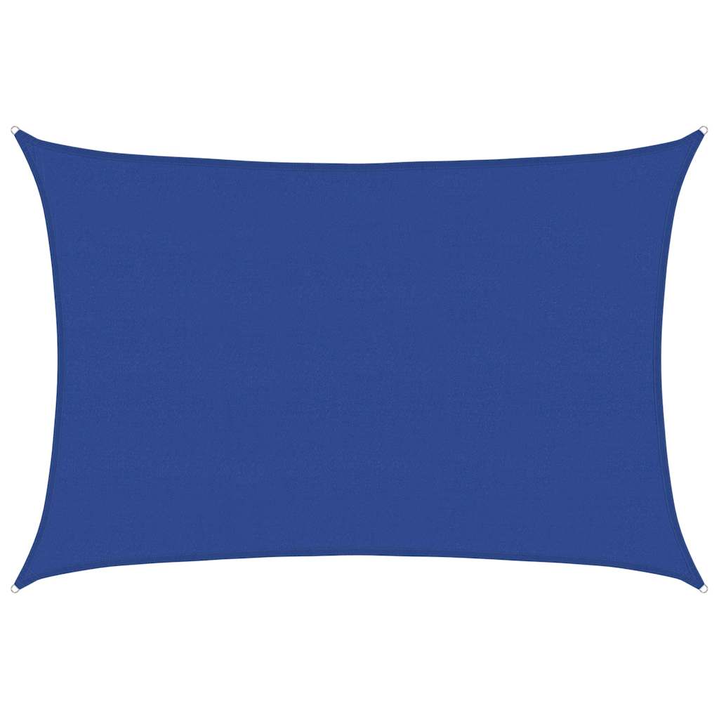Vela Parasole 160 g/m² Rettangolare Blu 5x6 m in HDPE 311521