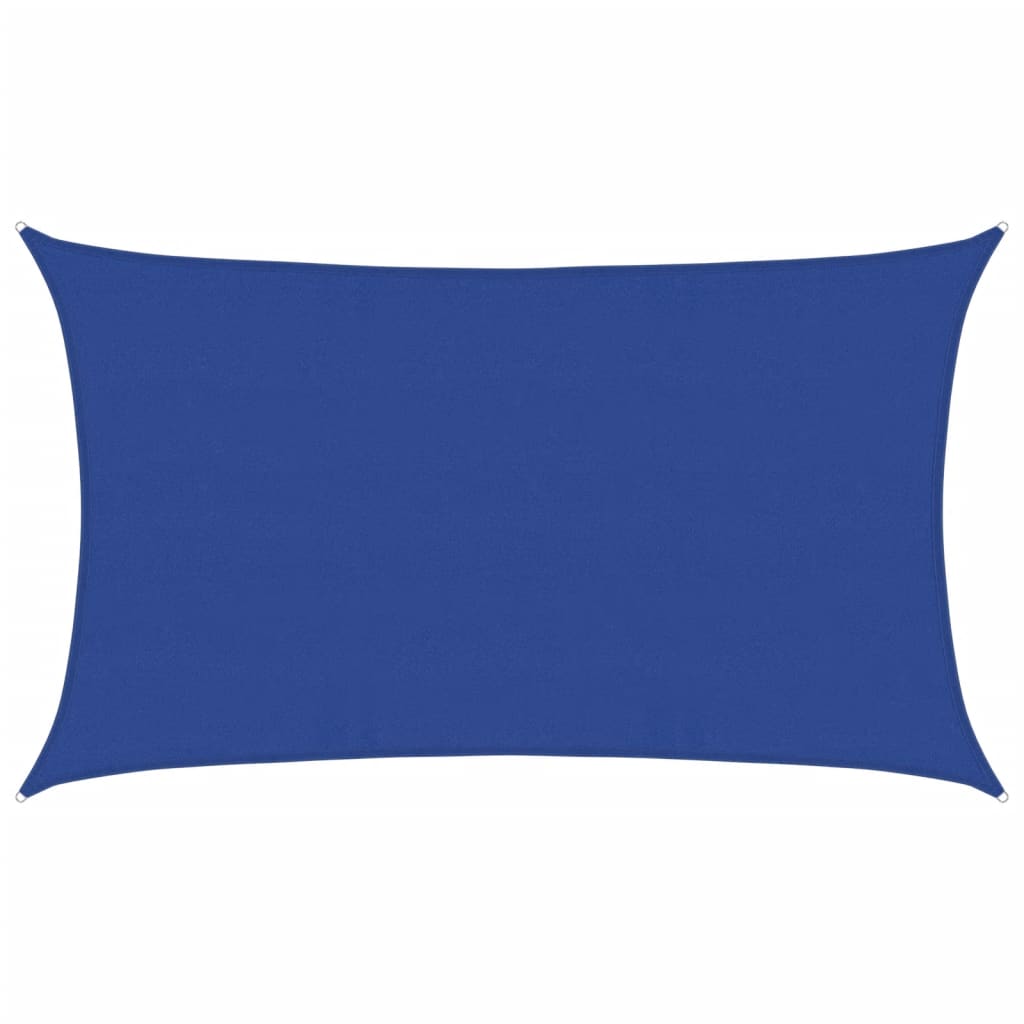 Vela Parasole 160 g/m² Rettangolare Blu 5x8 m in HDPE