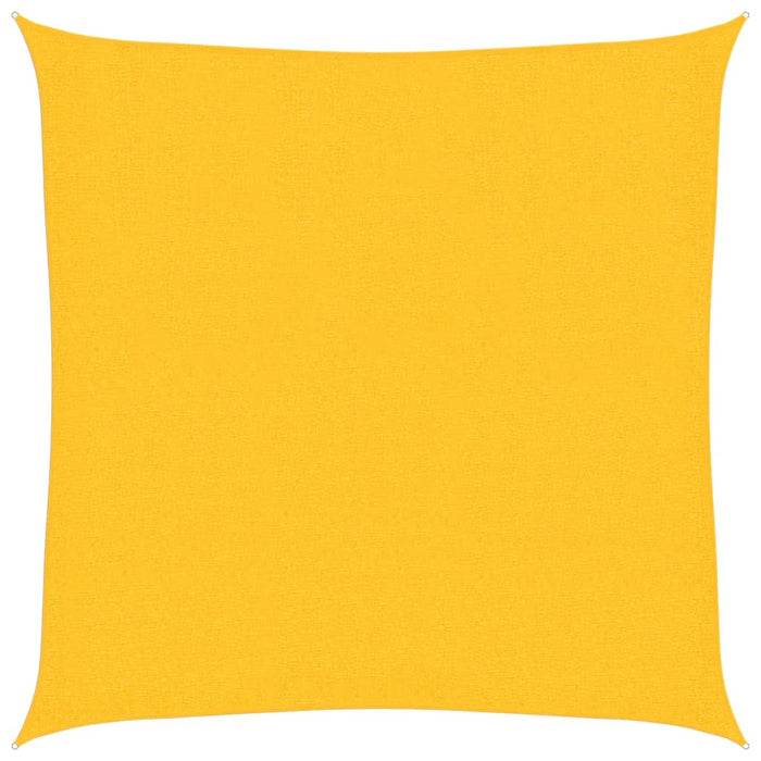 Vela Parasole 160 g/mÂ² Gialla 2,5x2,5 m in HDPE