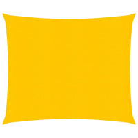 Vela Parasole 160 g/m² Quadrata Giallo 4x4 m in HDPE 311551