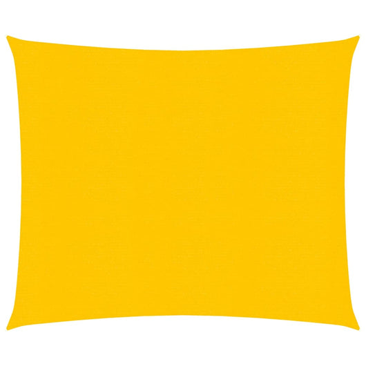 Vela Parasole 160 g/m² Quadrata Giallo 4x4 m in HDPE 311551