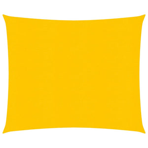 Vela Parasole 160 g/m² Quadrata Giallo 4x4 m in HDPE