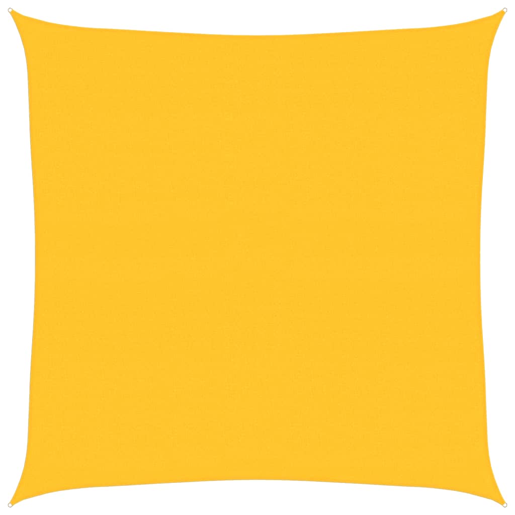 Vela Parasole 160 g/m² Quadrata Giallo 4,5x4,5 m in HDPE 311552