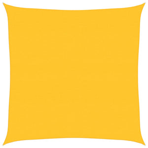 Vela Parasole 160 g/m² Quadrata Giallo 4,5x4,5 m in HDPE 311552