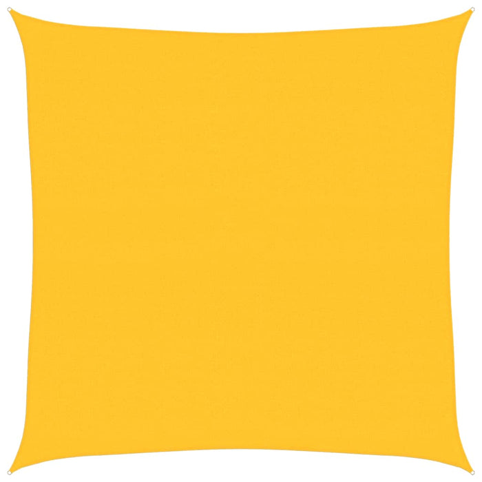Vela Parasole 160 g/m² Quadrata Giallo 4,5x4,5 m in HDPE 311552