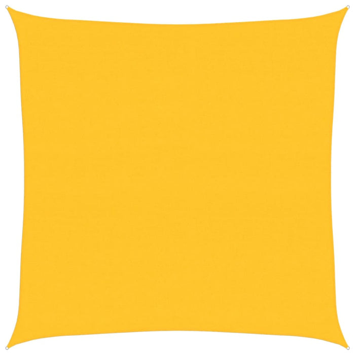 Vela Parasole 160 g/m² Quadrata Giallo 6x6 m in HDPE 311554