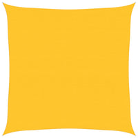 Vela Parasole 160 g/m² Quadrata Giallo 6x6 m in HDPE 311554