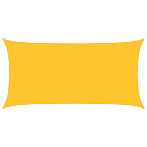 Vela Parasole 160 g/m² Rettangolare Giallo 2x3,5 m in HDPE 311558