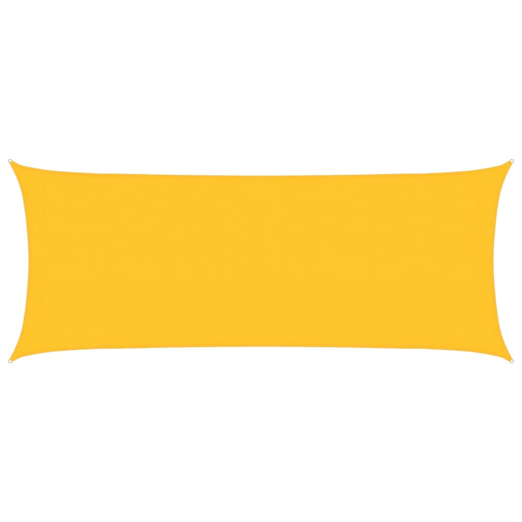 Vela Parasole 160 g/m² Rettangolare Giallo 2x4,5 m in HDPE 311560