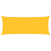 Vela Parasole 160 g/m² Rettangolare Giallo 2x4,5 m in HDPE 311560