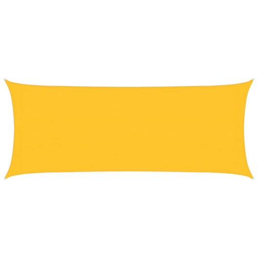 Vela Parasole 160 g/m² Rettangolare Giallo 2x4,5 m in HDPE 311560